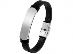 HY Wholesale Leather Jewelry Popular Leather Bracelets-HY0117B261