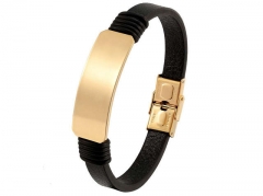 HY Wholesale Leather Jewelry Popular Leather Bracelets-HY0117B291