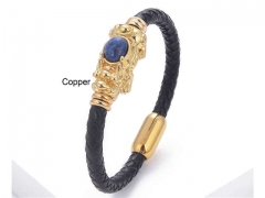 HY Wholesale Leather Jewelry Popular Leather Bracelets-HY0118B619