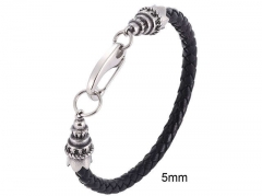 HY Wholesale Leather Jewelry Popular Leather Bracelets-HY0010B0733