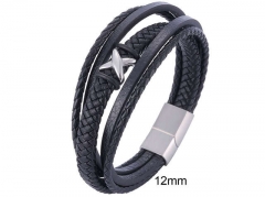 HY Wholesale Leather Jewelry Popular Leather Bracelets-HY0010B0719