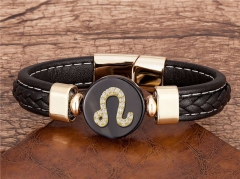 HY Wholesale Leather Jewelry Popular Leather Bracelets-HY0118B354