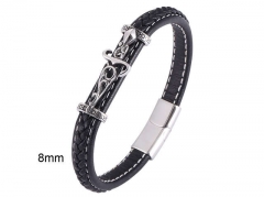 HY Wholesale Leather Jewelry Popular Leather Bracelets-HY0010B0633