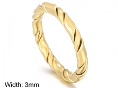 HY Wholesale Rings Jewelry 316L Stainless Steel Fashion Rings-HY0113R030