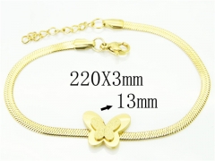 HY Wholesale Bracelets 316L Stainless Steel Jewelry Bracelets-HY34B0021JOT