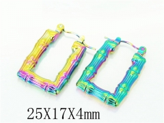 HY Wholesale Earrings 316L Stainless Steel Earrings-HY70E0839LW