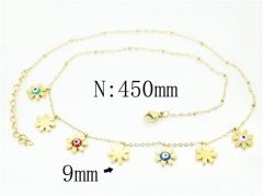 HY Wholesale Necklaces Stainless Steel 316L Jewelry Necklaces-HY34N0010NE