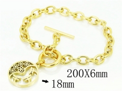 HY Wholesale Bracelets 316L Stainless Steel Jewelry Bracelets-HY91B0183OLX