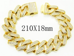 HY Wholesale Bracelets 316L Stainless Steel Jewelry Bracelets-HY13B0012LNV