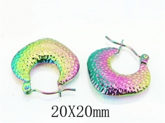 HY Wholesale Earrings 316L Stainless Steel Earrings-HY70E0799LS