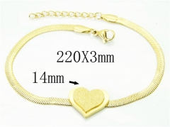 HY Wholesale Bracelets 316L Stainless Steel Jewelry Bracelets-HY34B0017JOG