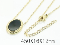 HY Wholesale Necklaces Stainless Steel 316L Jewelry Necklaces-HY56N0058HHA