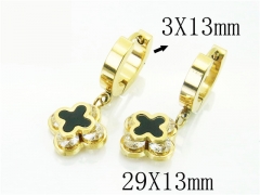 HY Wholesale Earrings 316L Stainless Steel Earrings-HY32E0209HSS