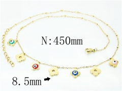 HY Wholesale Necklaces Stainless Steel 316L Jewelry Necklaces-HY34N0009NR