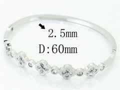 HY Wholesale Bangles Stainless Steel 316L Fashion Bangle-HY80B1393HJF