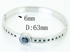 HY Wholesale Bangles Stainless Steel 316L Fashion Bangle-HY09B1195HKS