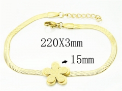 HY Wholesale Bracelets 316L Stainless Steel Jewelry Bracelets-HY34B0015JOW