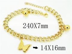 HY Wholesale Bracelets 316L Stainless Steel Jewelry Bracelets-HY34B0002ML