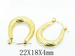 HY Wholesale Earrings 316L Stainless Steel Earrings-HY70E0853LR