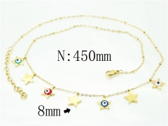 HY Wholesale Necklaces Stainless Steel 316L Jewelry Necklaces-HY34N0011NW