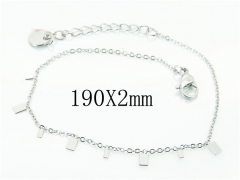 HY Wholesale Bracelets 316L Stainless Steel Jewelry Bracelets-HY51B0229NR