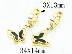 HY Wholesale Earrings 316L Stainless Steel Earrings-HY32E0212NL