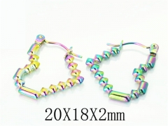 HY Wholesale Earrings 316L Stainless Steel Earrings-HY70E0819LX