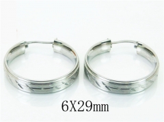 HY Wholesale Earrings 316L Stainless Steel Earrings-HY64E0487NE