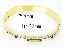 HY Wholesale Bangles Stainless Steel 316L Fashion Bangle-HY09B1203HMD