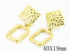 HY Wholesale Earrings 316L Stainless Steel Earrings-HY91E0373ME