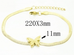 HY Wholesale Bracelets 316L Stainless Steel Jewelry Bracelets-HY34B0023JOE