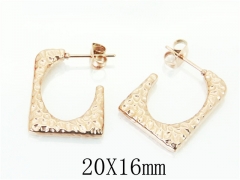 HY Wholesale Earrings 316L Stainless Steel Earrings-HY70E0896LR