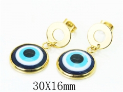 HY Wholesale Earrings 316L Stainless Steel Earrings-HY91E0368MS