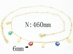 HY Wholesale Necklaces Stainless Steel 316L Jewelry Necklaces-HY34N0013NX