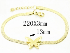 HY Wholesale Bracelets 316L Stainless Steel Jewelry Bracelets-HY34B0020JOY