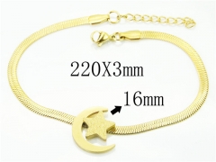 HY Wholesale Bracelets 316L Stainless Steel Jewelry Bracelets-HY34B0016JOQ