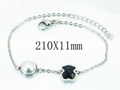 HY Wholesale Bracelets 316L Stainless Steel Jewelry Bracelets-HY64B1497NW