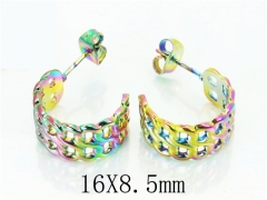 HY Wholesale Earrings 316L Stainless Steel Earrings-HY70E0909LW