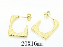 HY Wholesale Earrings 316L Stainless Steel Earrings-HY70E0893LU