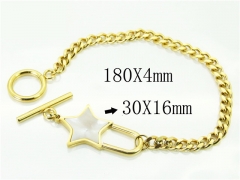 HY Wholesale Bracelets 316L Stainless Steel Jewelry Bracelets-HY80B1363NB