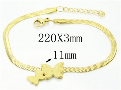 HY Wholesale Bracelets 316L Stainless Steel Jewelry Bracelets-HY34B0024JOW