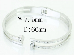 HY Wholesale Bangles Stainless Steel 316L Fashion Bangle-HY09B1186HKE