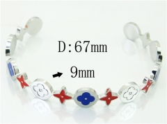 HY Wholesale Bangles Stainless Steel 316L Fashion Bangle-HY80B1380HIR