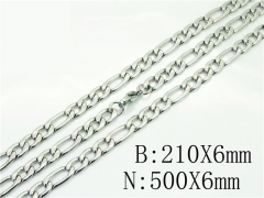 HY Wholesale Stainless Steel 316L Necklaces Bracelets Sets-HY40S0467NL