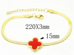 HY Wholesale Bracelets 316L Stainless Steel Jewelry Bracelets-HY34B0013KX