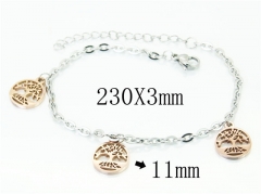 HY Wholesale Bracelets 316L Stainless Steel Jewelry Bracelets-HY91B0317OLD