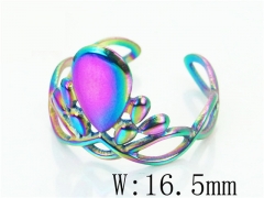 HY Wholesale Rings Stainless Steel 316L Rings-HY15R1972MLW