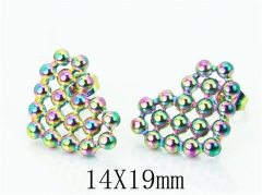 HY Wholesale Earrings 316L Stainless Steel Earrings-HY70E0824LS