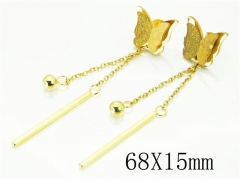 HY Wholesale Earrings 316L Stainless Steel Earrings-HY34E0007KO