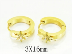 HY Wholesale Earrings 316L Stainless Steel Earrings-HY06E0330HCC